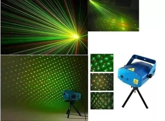 Láser Led audio/ rítmico 