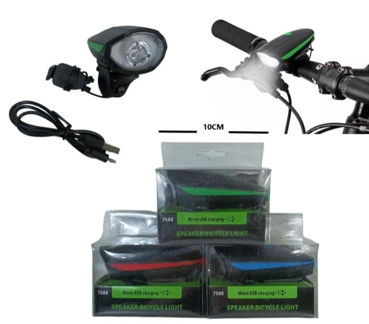 Luz de Bici con bocina