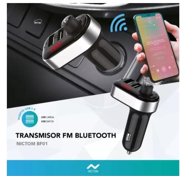 Emisor Bluetooth FM 