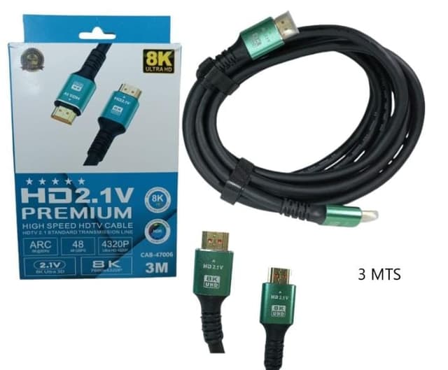 Cable hdmi 3mts Premiun 