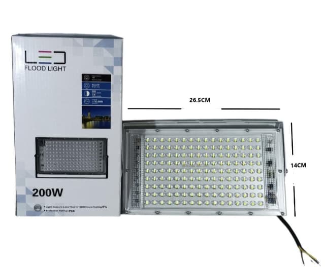 Reflector Led 200w potencia 220v 