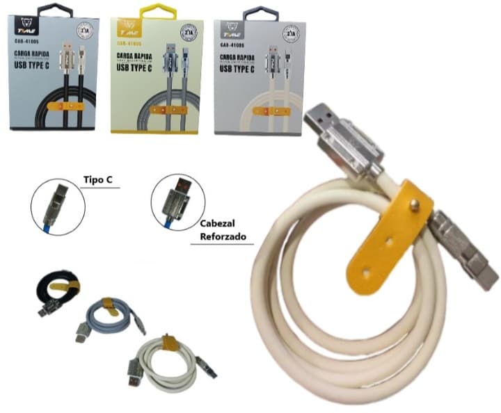 Cable Usb C Reforzado Time