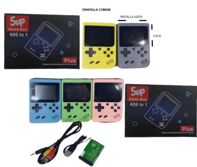 Consola Game Box 400 en 1 