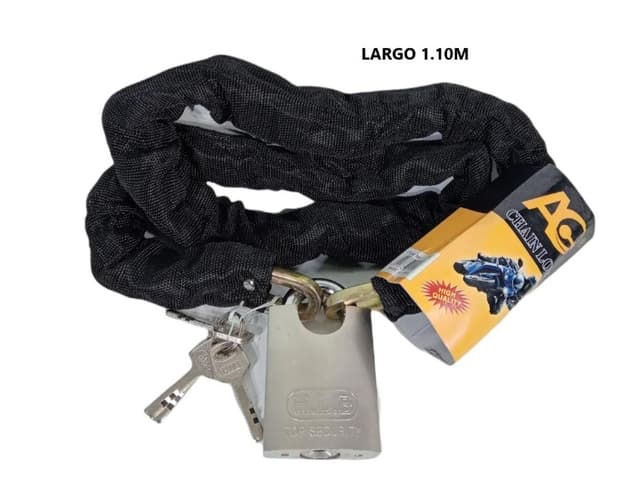 Cadena C/ Candado Reforzada Moto