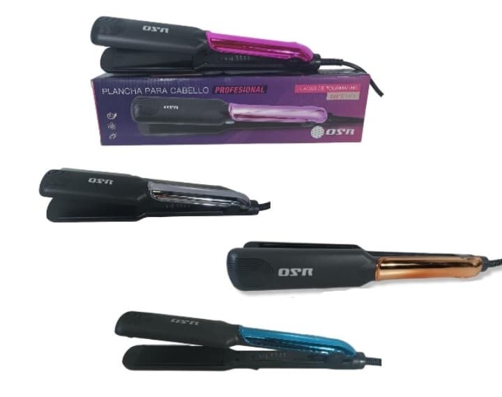 Plancha de pelo regulable 