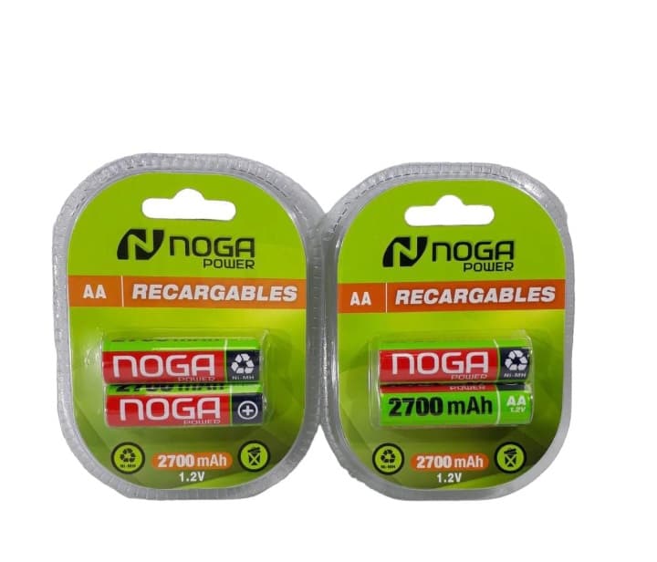 Pila Recargable Doble A Noga