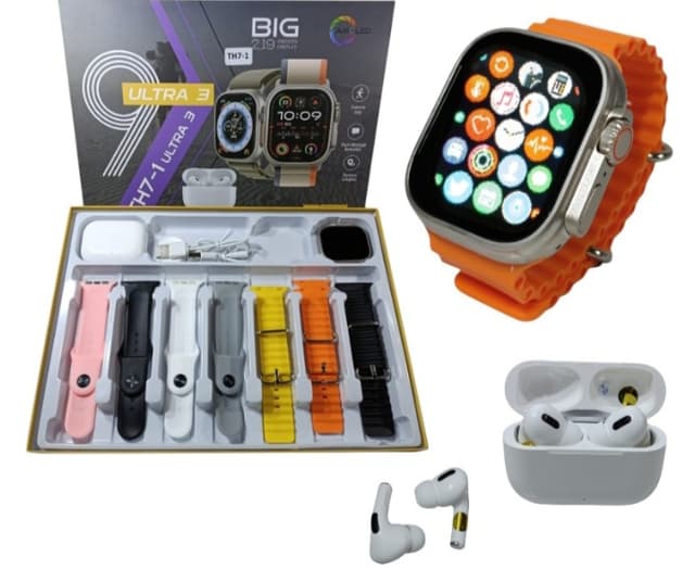 Kit auricular y reloj Smart Mallas intercambles 