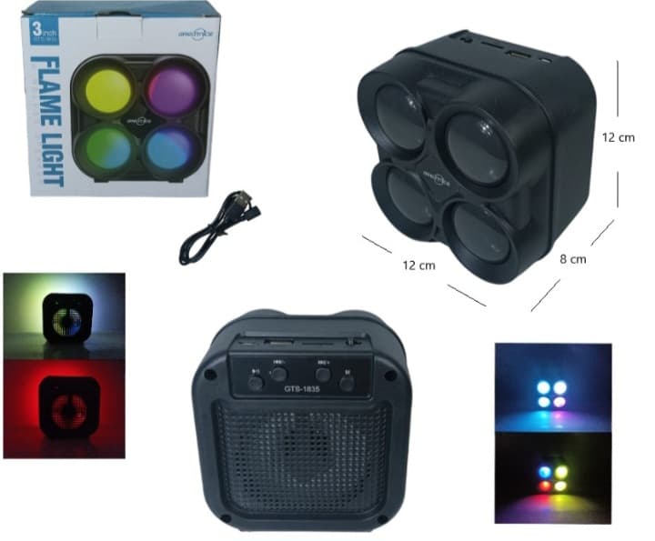 Parlante Bluetooth 3" GTS 1835