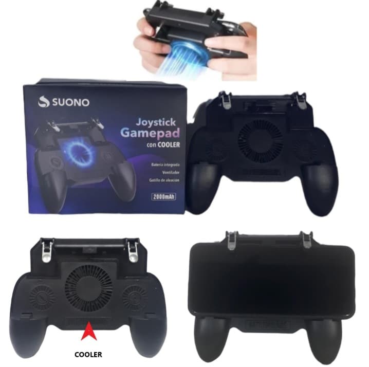 Joystick para celular con Cooler 