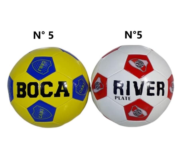 Pelota N° 5 BOCA/ RIVER 