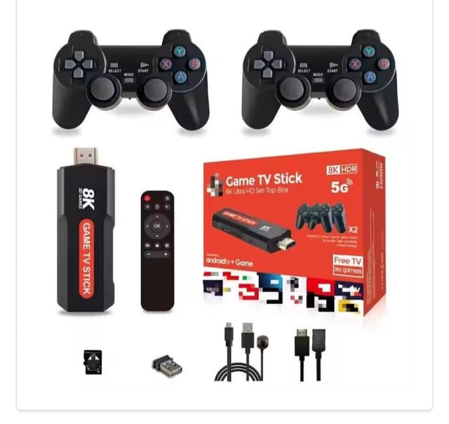 Consola Stick Gamer+ Tv Box 