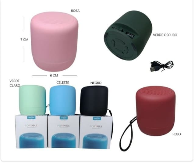 Mini parlante Bluetooth Tambor 