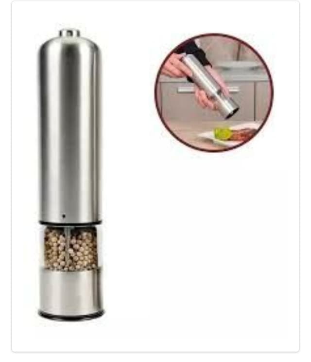 Molinillo a pila 23cm c/luz 