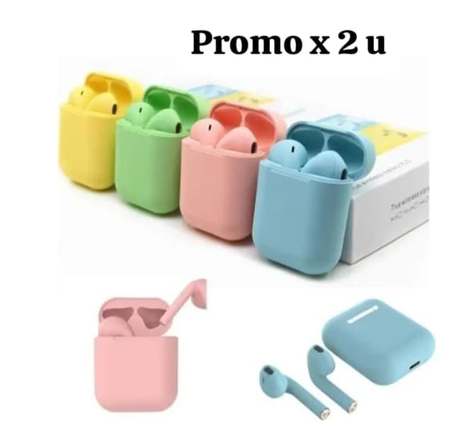 Auricular inalambrico i12 promo x2