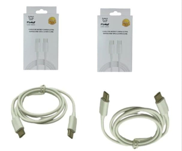 Cable tipo C a tipo C Time 45w