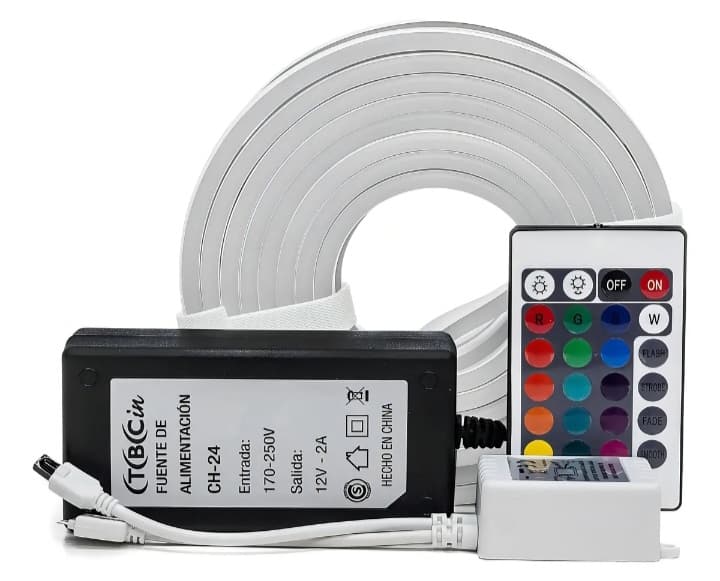 KIT NEON LED LUZ BLANCA FRIA 