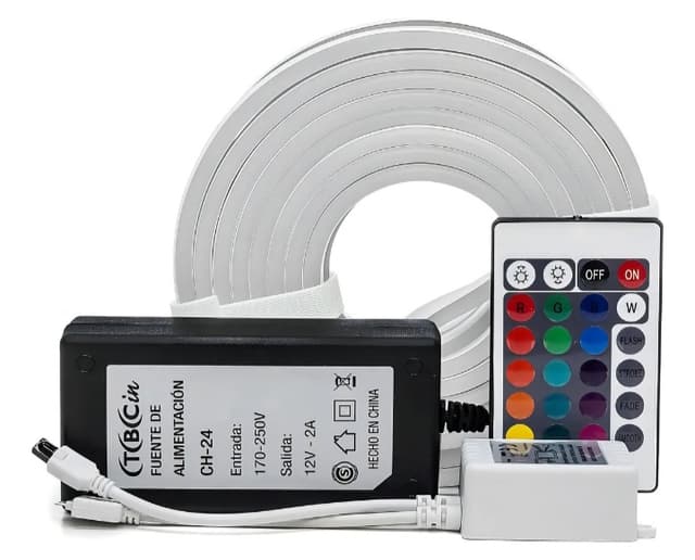 KIT NEON LED LUZ BLANCA FRIA 