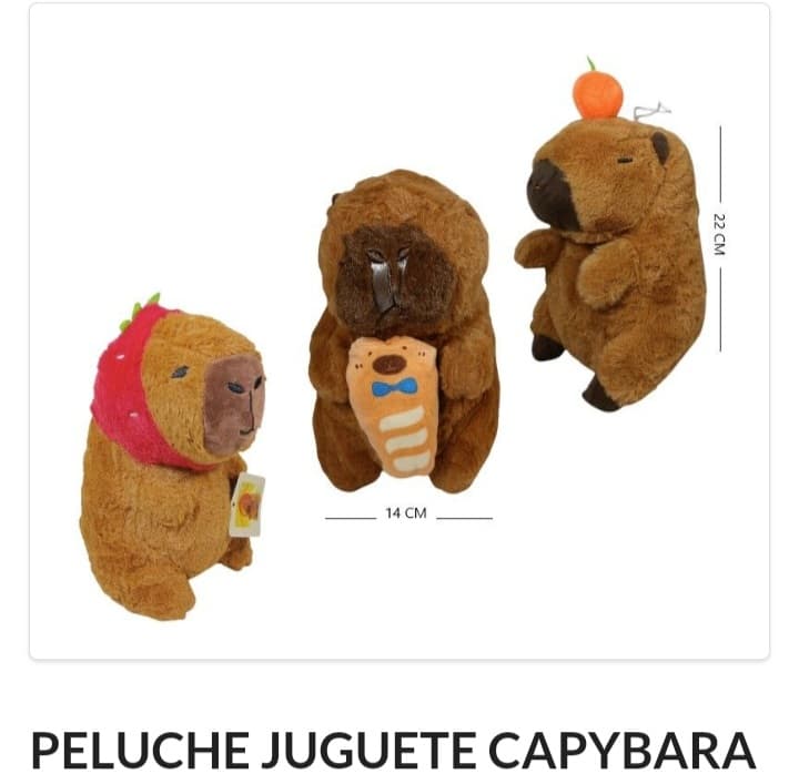 Peluche Capybara 