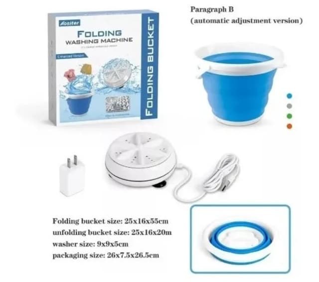 Lavarropa Mini Portátil usb 