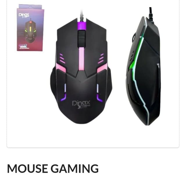 Mouse con cable Gamer 