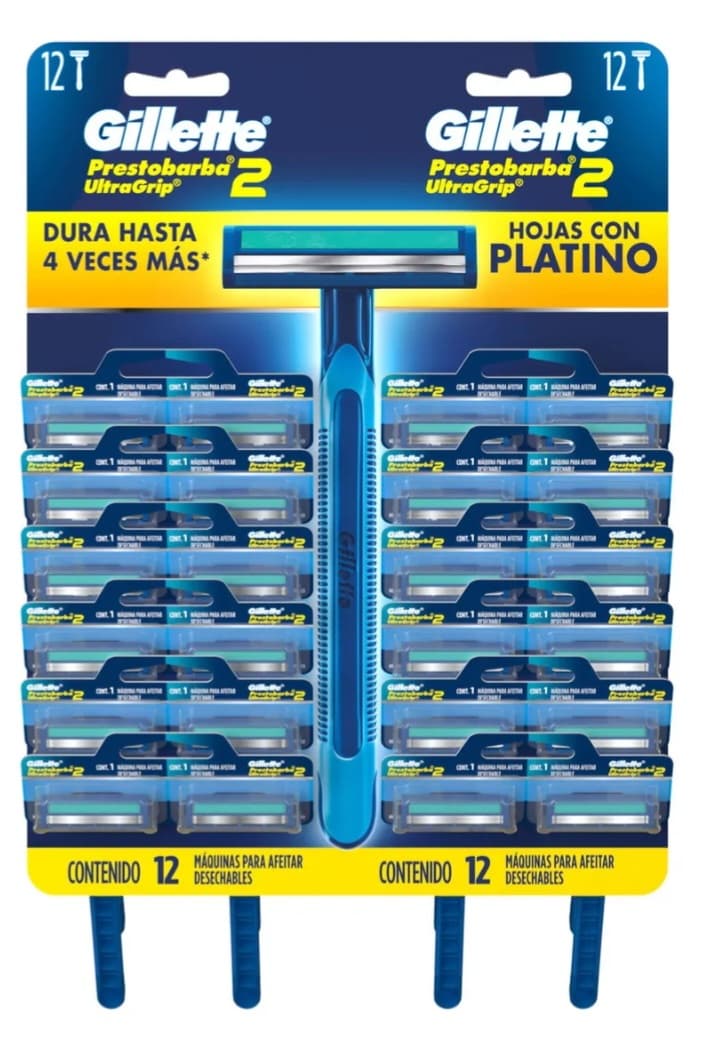 Prestobarba ugrip plus Guillette x24