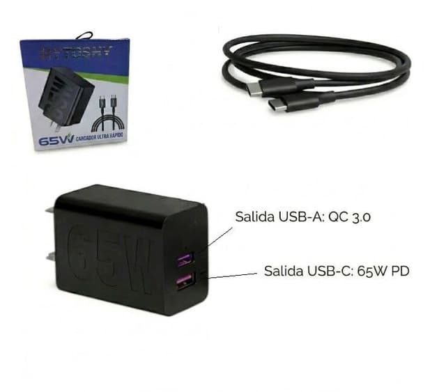Cargador HYTOSHY 65W