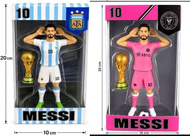Muñeco Messi Inter y AFA