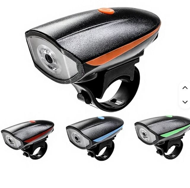  LUCES BICI USB RECARGABLE CON BOCINA