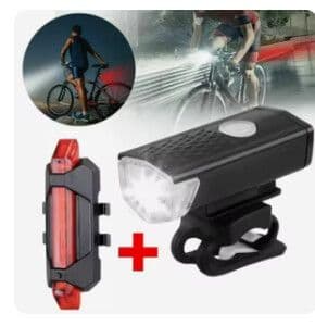 LINTERNA DELANTERA Y TRASERA BICI KiT