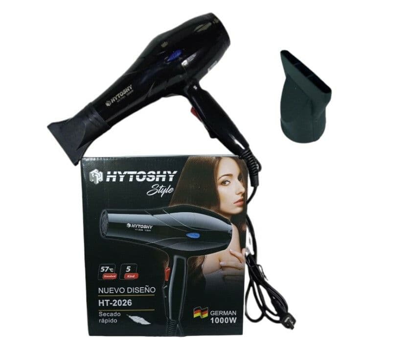 SECADOR DE PELO 1000W HYTOSHY