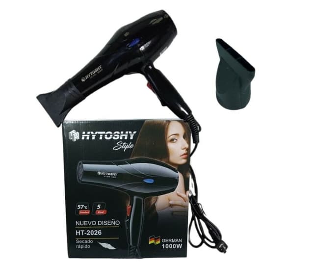 SECADOR DE PELO 1000W HYTOSHY