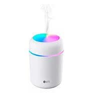 HUMIDIFICADOR RGB 300ML BLANCO Y NEGRO 