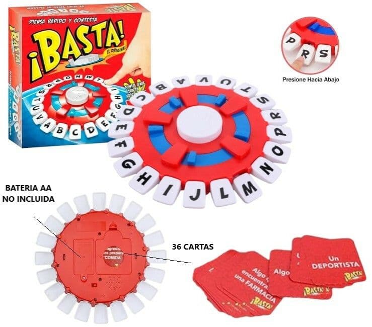 JUEGO DE MESA INTERACTIVO BASTA