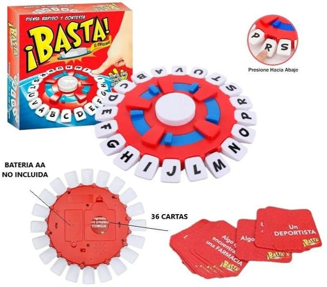 JUEGO DE MESA INTERACTIVO BASTA