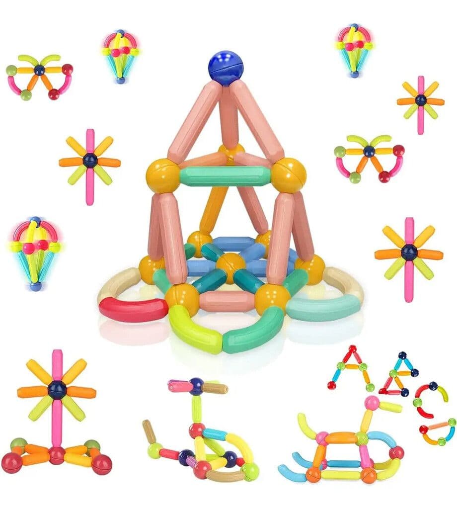 JUEGO DE MAGNETICO BARRAS Y ESFERAS 42PCS