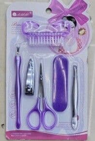 SET MANICURA BLISTER 6 PCS CEPILLO