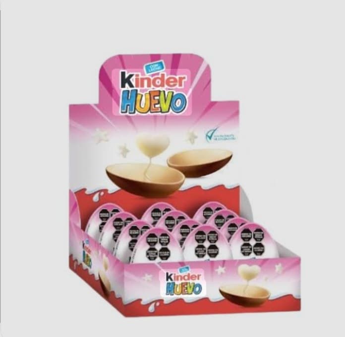 Huevo kinder nena x12