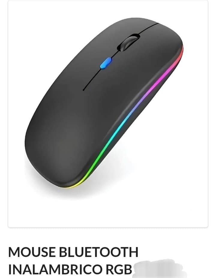 Mouse inalambrico RGB