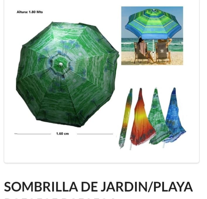 Sombrilla de Playa / jardín