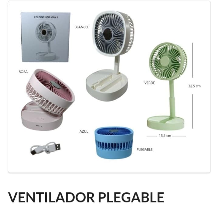 Ventilador Plegable